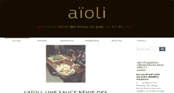 Desktop Screenshot of aioli.fr