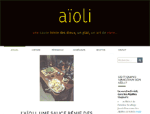 Tablet Screenshot of aioli.fr